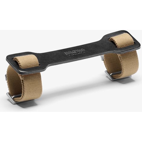 Sangle De Transport Velo En Cuir Noir - Fixation Robuste Et Elegante - Brooks