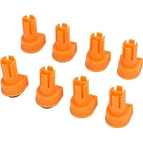8 pièces banc chiens Nylon antidérapant EVA frein Inserts bois pince gabarit accessoires 20mm (1/5)