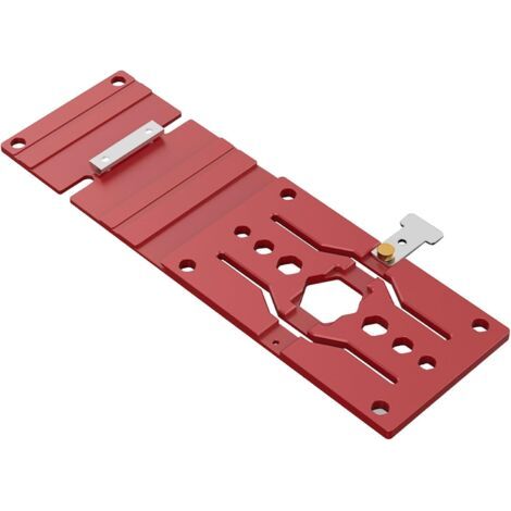 Rail de guidage carré pour scie à rail , carré de 340 mm, angle droit de 90° pour des coupes précises (1/5)