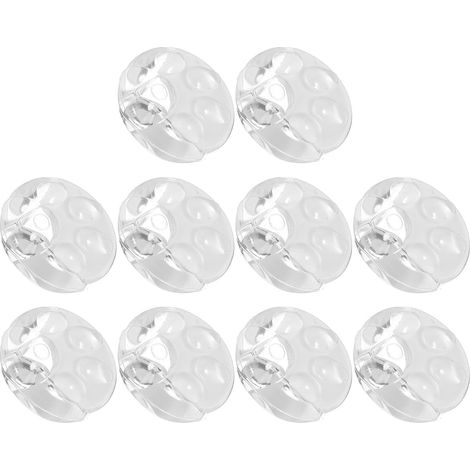 10 protège-coins pour meubles, silicone, pour table et bureau (1/5)
