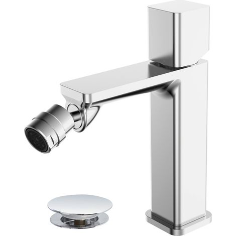 MISCELATORE MONOCOMANDO RUBINETTO BIDET CROMATO LUCIDO SERIE LOTUS FERIDRAS (1/2)