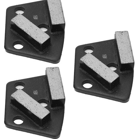 Lot de 3 pierres de polissage diamantées, bloc abrasif longue bande pour béton et ciment, meule à dents, outil de ponçage (1/5)