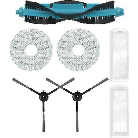 Pièces détachées pour robot aspirateur Conga 11090 Spin Revolution Roller Side Brush avec filtre HEPA (1/5)