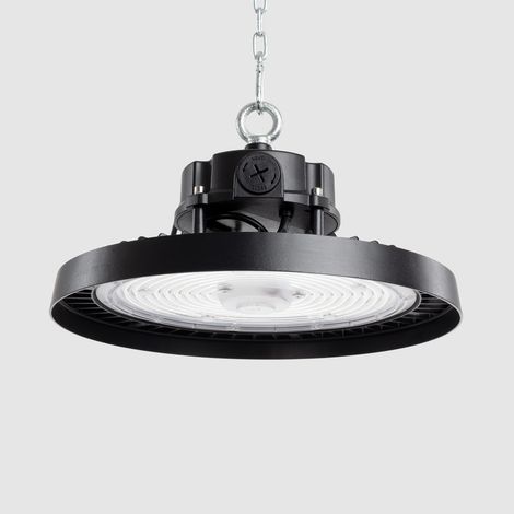 Campana LED Industrial UFO HBD Evo  170lm/W  Regulable 0-10V 4000K 120º Sin Sensor Blanco Neutro 200 W (1/4)