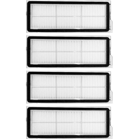 HEPA Filter für Roborock Qrevo S/Qrevo Curve/Qrevo Pro/Qrevo Plus/Qrevo MaxV/Qrevo Edge Roboter Staubsauger Ersatzfilter Zubehör Filter 4 Stück (1/5)
