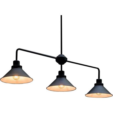 [GEBRAUCHT] Nowodvorski Lighting Hängeleuchte Craft Iii Hängelampe In Schwarz Dreiflammig B-Ware
