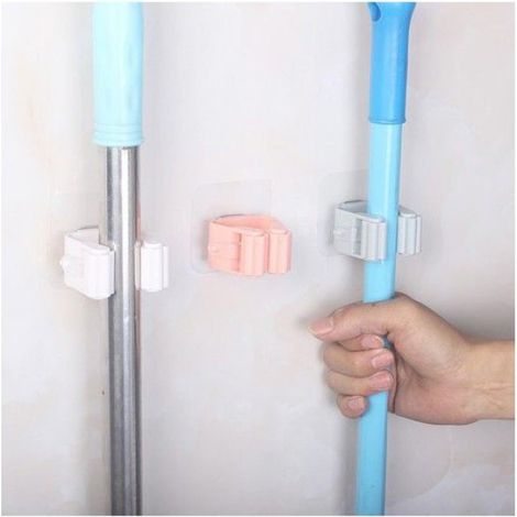 10 Supports muraux adhésifs, diamètre 15-28mm, antidérapants, imperméables, pour cuisine salle de bain garage (1/5)