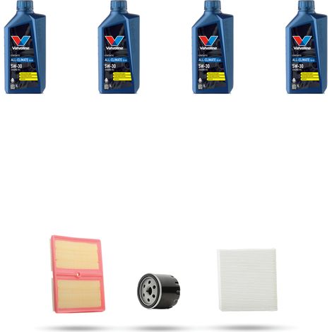 Kit tagliando 3 FILTRI e 4L OLIO compatibile con Audi Q2 (GAB,GAC) 1.0 tfsi 85kw dal 2016 (1/5)