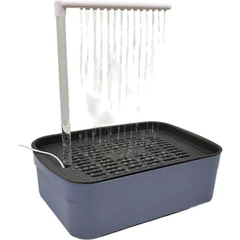 Robinet distributeur d'eau filtrée automatique à recirculation pour abreuvoir à oiseaux (1/5)