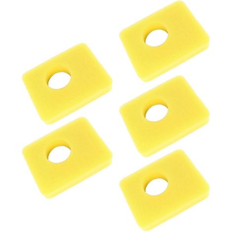 Filtres à air en mousse (5 pièces) pour moteurs Briggs & Stratton séries 5443, 4248, 594281, 08P502, 09P602, 09P702, 550E et 550EX (référence 799579) (1/5)