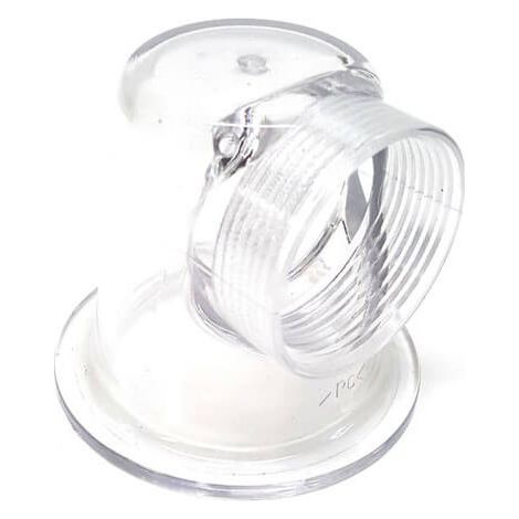 GRE – Couvercle de préfiltre transparent – Pièce détachée pour pompe de piscine – Matériau en polypropylène – Modèles compatibles PP050/PP051/PP076