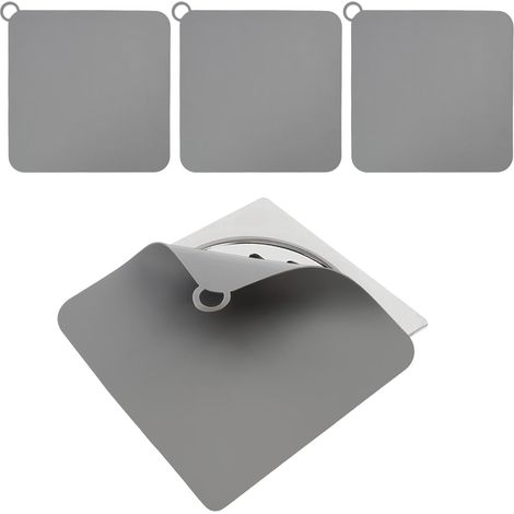 Lot de 3 Bouchon, Silicone, Anti-Odeur, Universel, Salle de Bain, Cuisine