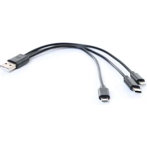 ELMAG Kabeladapter USB 2.0 auf MIKRO-USB, (zB. für Android-Smartphones) zu Smart Booster X7 (1/2)