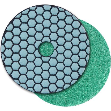 ELMAG DiaProfi-Polierpad Ø100mm Körnung 800, Klettaufnahme (1/3)
