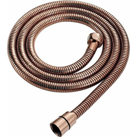 Flexible de douche 150 cm vieux cuivre rétro tuyau de douche tuyau de douche laiton douche Or rose Ephé (1/5)