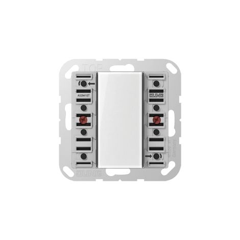 Jung Module de bouton-poussoir KNX universel, quadruple, F50, Secure, série AS/A A 5294 1ST