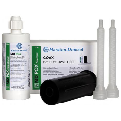 Adhésif époxy MD-Pox 1: 1 double seringue 150g (Par 6) (1/5)