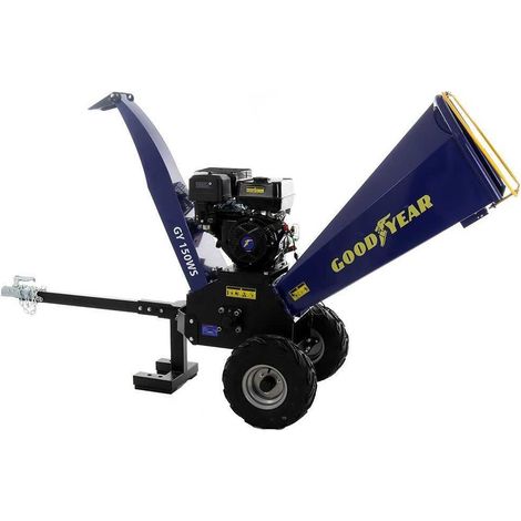 Biotrituratore a scoppio professionale 420cc 15hp gy150ws Goodyear (1/5)