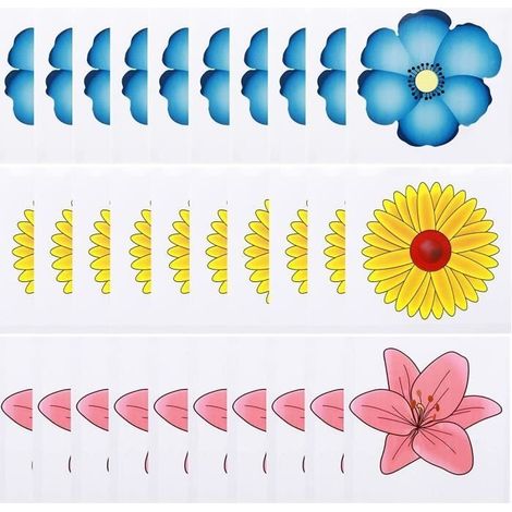 30 Pièces Mouches Piège Autocollant de Fenêtre, Autocollants Anti-Mouches, Pièges à Mouches L'intérieur, Piège à Insectes (1/4)