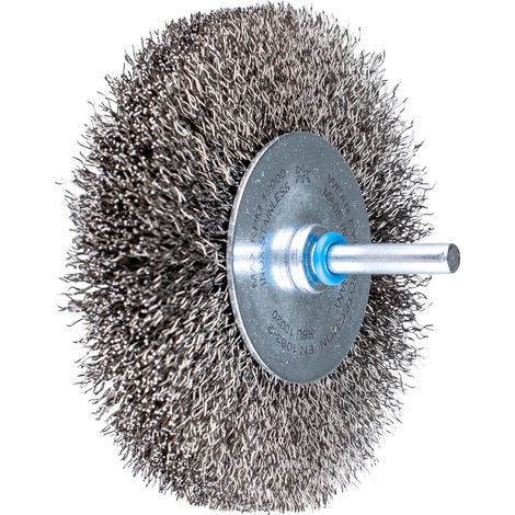 PFERD TOOLS Rundbürste ungezopft RBU Ø100x20mm Schaft-Ø6 mm Edelstahl-Draht-Ø0,30 10 Stk (1/5)