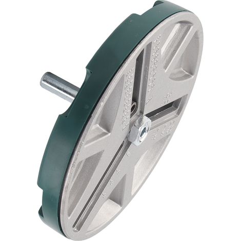 Scie cloche ovale réglable 45-130mm perçage rond matériau nylon alliage zinc alu argent noir prof 30mm avec mèche centreuse et 3 lames 3 dents (1/5)