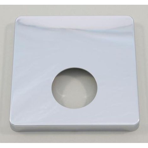 IS Rosette, quadratisch, Brause BS2 Easy-Box, Chrom