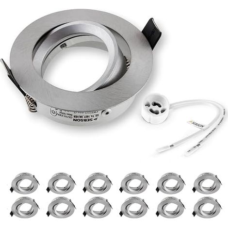 SEBSON Spot Encastrable Orientable avec Douille GU10 (1/5)