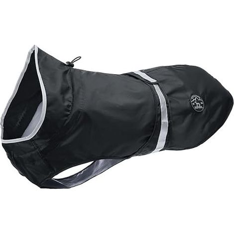 HUNTER MANTEAU POUR CHIEN PLUIE D'UPPSALA, 45 NOIR, M 66262