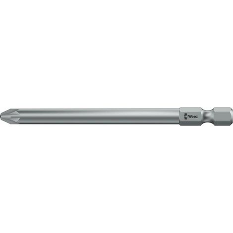 Embout cruciforme PZ 2 Wera 05060035001 Acier à outils allié, extra-rigide Forme (embouts): F 6.3 1 pc(s) C92943 (1/2)