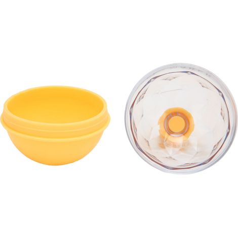 Moule à Boule de Glace avec Fond Souple Forme Ronde pour Vin Café Thé aux Fruits Jaune (1/5)