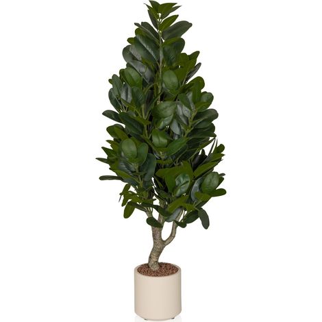 Kunstpflanze / Kunstbaum GARCINIA Mangostan 120 cm grün hjh OFFICE (1/5)