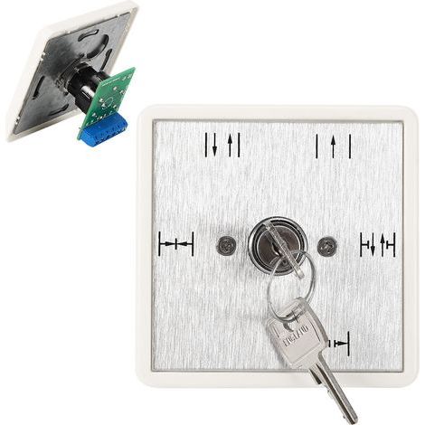 Interrupteur 5 Positions pour Porte Automatique Coulissante - Sélecteur Marche/Arrêt (1/5)