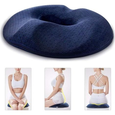 Cushion Donut, Cushion Seat Ergonomic, Cushion Coccyx, Cushion Siege Orthopedic, Cushion Memory Shape, Cushion Fesses, Cushion Hemorroidaire, Cushion Car, Chair-45408 (1/5)