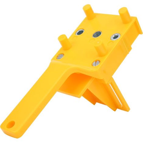 8Pcs Gabarit de Perçage pour Bois, Guide d'Assemblage à Cheville, Kit Outil Menuiserie Précision (1/5)