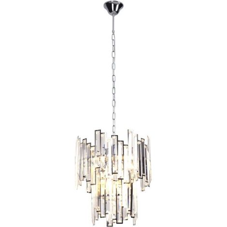 Lampada a sospensione glamour vetro 6xE14 40W Nemo Maxlight