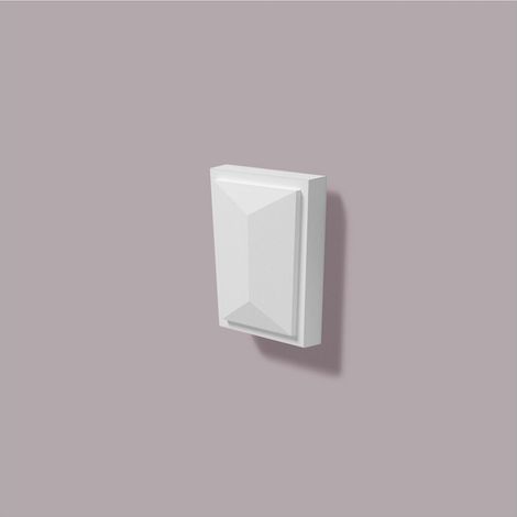 Dovela central NMC SA1 DOMOSTYL Noel Marquet Moldura de fachada Elemento decorativo Elemento de fachada diseño atemporal clásico blanco (1/5)