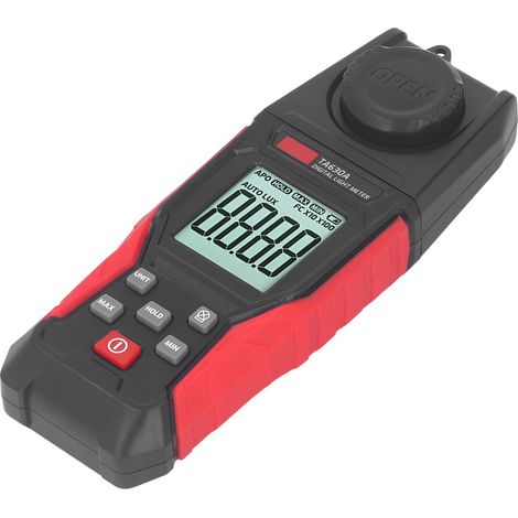 Illuminomètre numérique haute précision, plage 200000 LX, résolution 0,1LX, luxmètre avec alarme (1/5)