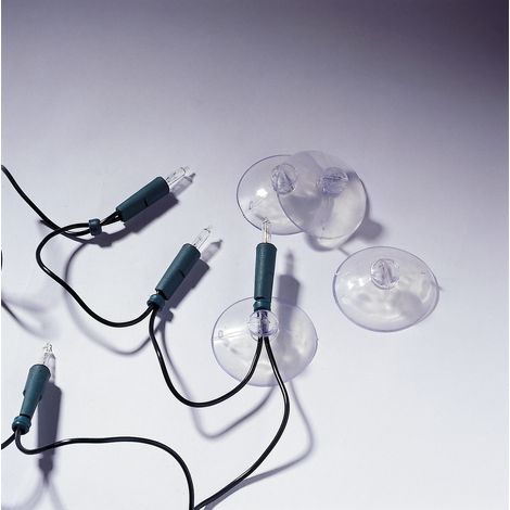 Konstsmide Saughalter für Minilichterkette transparent Lichterkette (1/2)