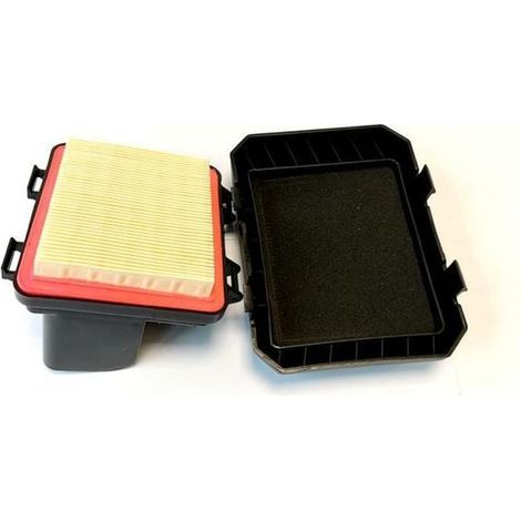 Filtre à air pour tondeuse moteur Emak et Loncin – Compatible avec modèles G44TK, G53TK – Maintien performance optimal – Largeur 10cm (1/2)