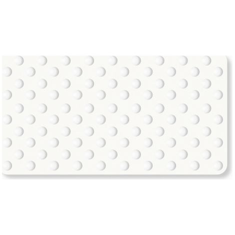 Dalle Podotactile PMR - ERP - Blanc (1/3)