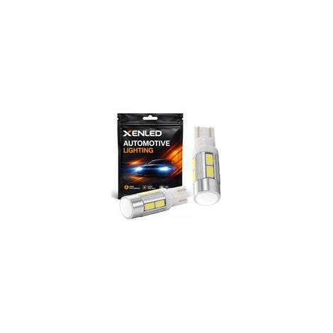 Ampoule 10 LED SG - W5W - Blanc - Lampe T10 12V de voiture (1/5)