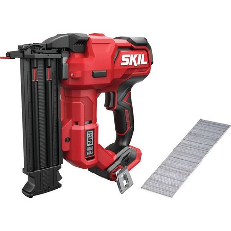 Sourcing SKIL 20V 3885 18GA Graffettatrice senza filo nero rosso