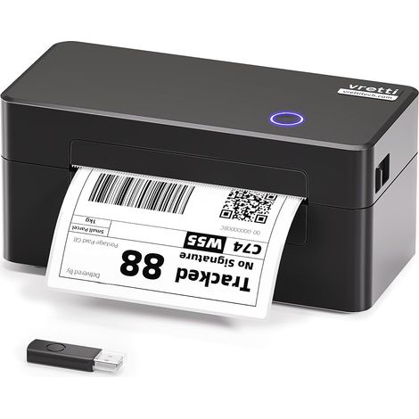 USB Label Printer,4X6 Thermal Ttiquette Printer (1/5)