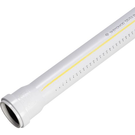 Skolan dB Safe Rohr DN58 x 1000mm schallgedämmtes Abwasserrohr