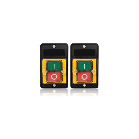 Bouton-poussoir étanche 2 pièces AC220V/380V 10A – Interrupteur ON/OFF pour machines textiles – Résistant à la corrosion et à l'oxydation (1/5)