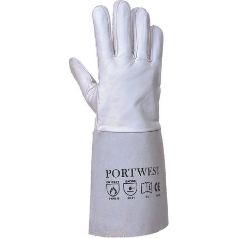 Paire de gants de soudure TIG Premium, taille XL, PORTWEST - A520GRRXL