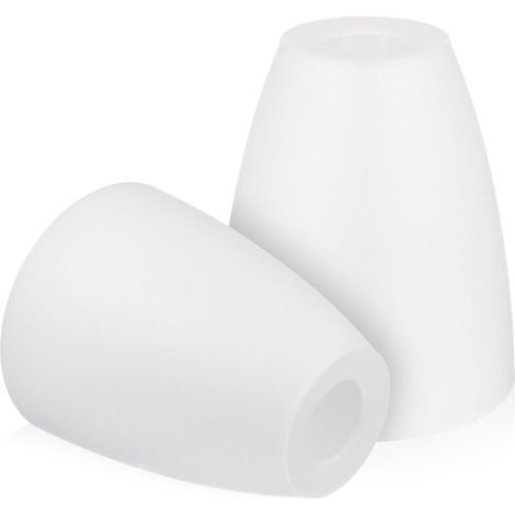 Set mit 2 Ersatzlampenschirmen für kleine Lampen, klappbare Lampenschirme für Tisch- und Schreibtischlampen (1/5)