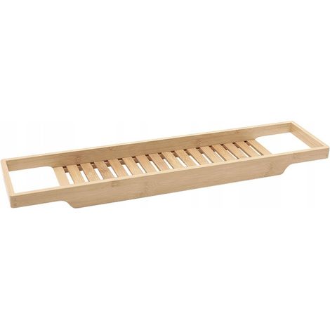 Mexen Bamboo étagère pour baignoire 80 cm, bambou naturel - 701080-00 (1/3)