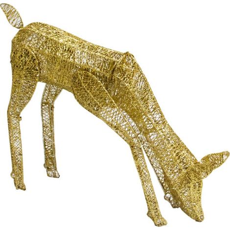 Biche Dorée LED Décoration Extérieur Jardin Intérieur Noël 120 LED Blanc Brilliant (1/5)