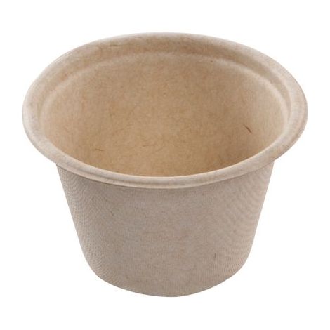 Pot à sauce crème en canne à sucre - 3000 unités - Betik